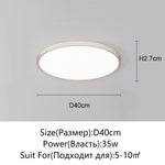plafonnier led carré blanc ultra fin moderne luminaire salon chambre salle manger