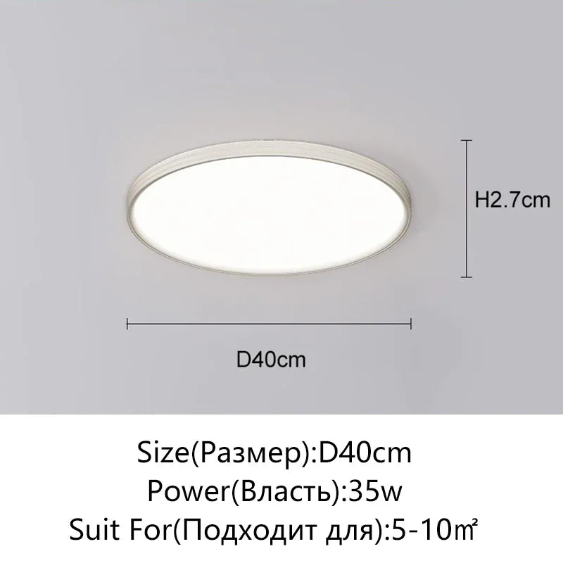 plafonnier led carré blanc ultra fin moderne luminaire salon chambre salle manger