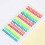 marqueurs pages stickers multicolores rectangulaires adhésifs modernes étudiants livres fournitures memo notes autocollantes