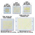 plaque led 10w 20w 30w 50w 100w blanc mat cool white 6500k 7000kextérieur modernestyle