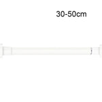 tige rideau télescopique acier noir blanc réglable sans perçage moderne douche séchoir linge
