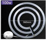 anneau lumineux led bleu clair 11cm 15.5cm 20cm 24.5cm 32.4cm 36cm led diodes smd
