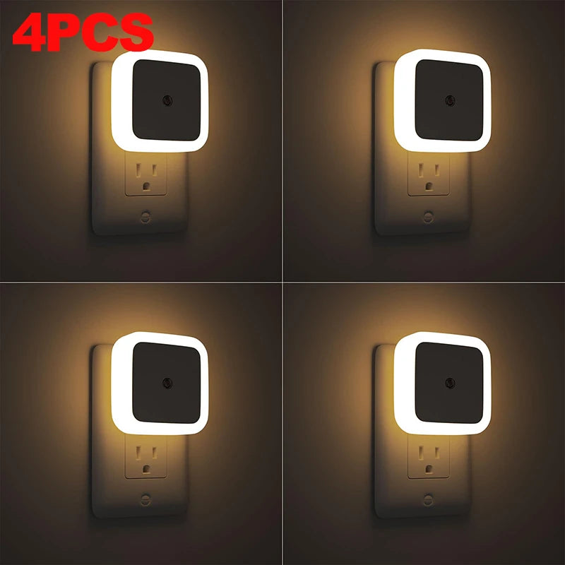 lampe nuit led blanc moderne minimaliste applique murale adhésive éclairage intérieur variable chambre enfant