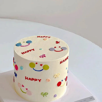 faux gâteau décoratif plastique anniversaire mariage fête décoration table centre pièce fleurs coeurs rubans