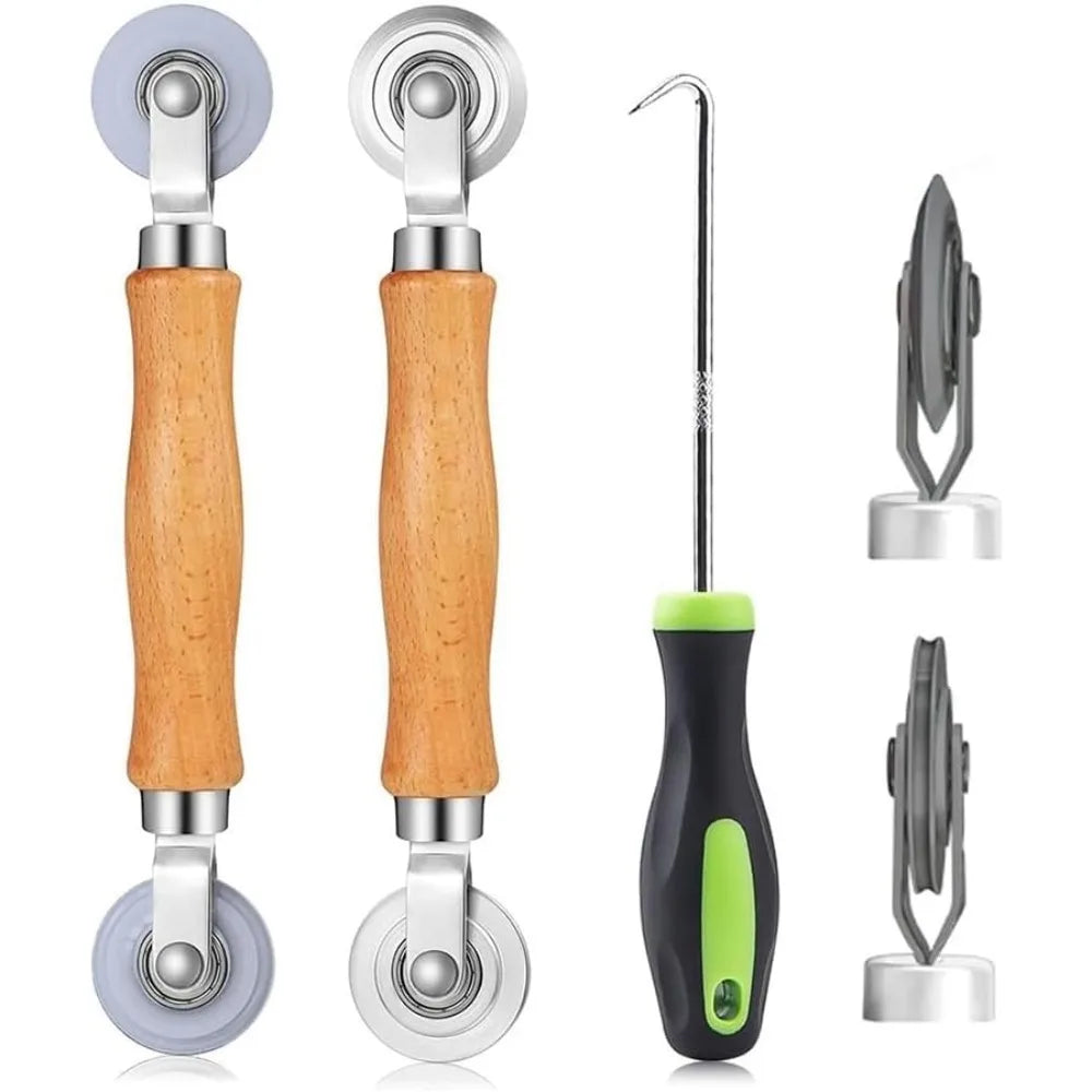 outils réparation moustiquaire kit rouleaux crochet changer fil porte fenêtre bricolage maison aluminium nylon