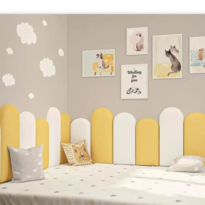 Tête de lit personnalisable en bois avec option de taille 1800x200 mm en couleur lavande