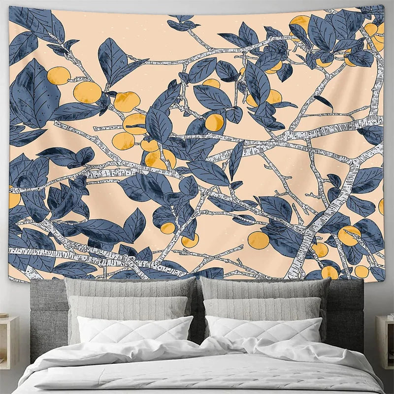 Décoration murale feuilles d'arbre Ombre Interieur