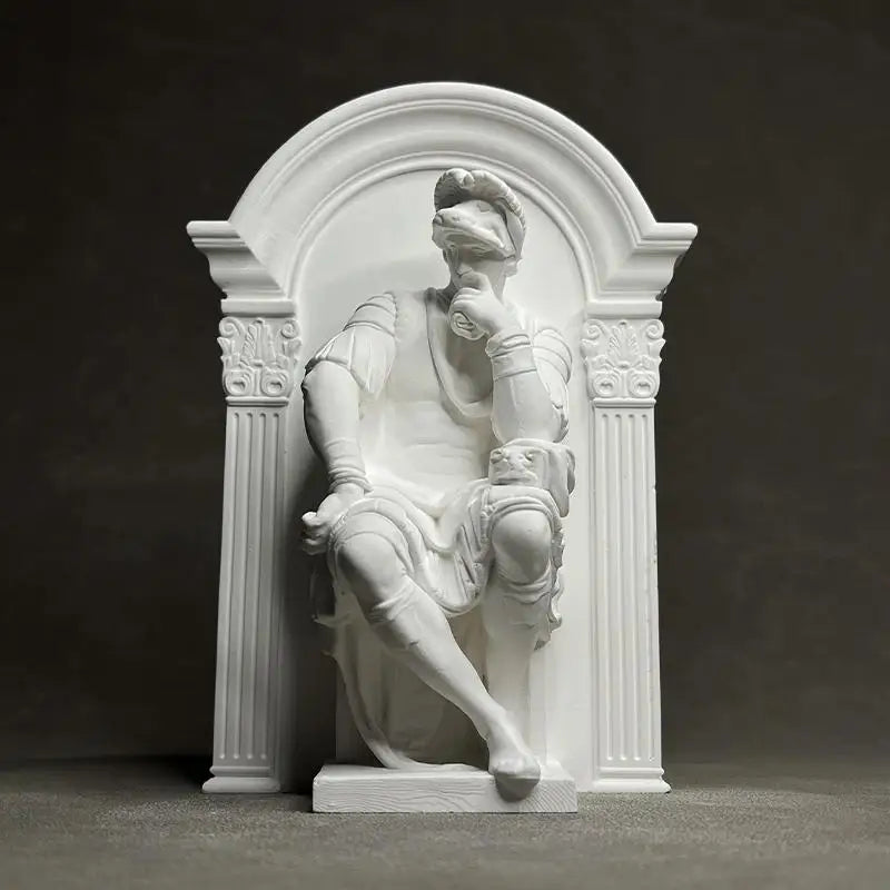 statues plâtre figures humaines classiques art antique romain grec décoration