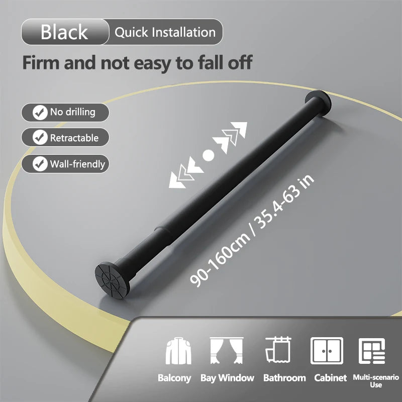 tige douche ajustable moderne blanc noir gris lisse ronde opaques variante longueur