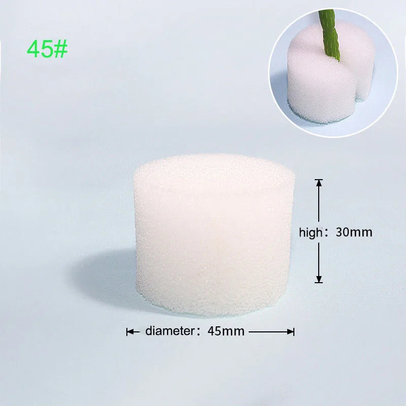 pot plante hydroponique maille plastique blanc noir culture sans sol pépinière