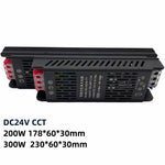 transformateur led 24v 200w 300w cct alexa google compatible filaire noir moderne
