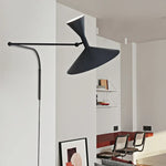 lampe murale conique fixée blanc gris moderne chambre coucher.pivotanteintérieur