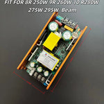 alimentation électrique projecteur laser blanc vert jaune condensateurs bobines connecteurs 230W 380W 24V 12V