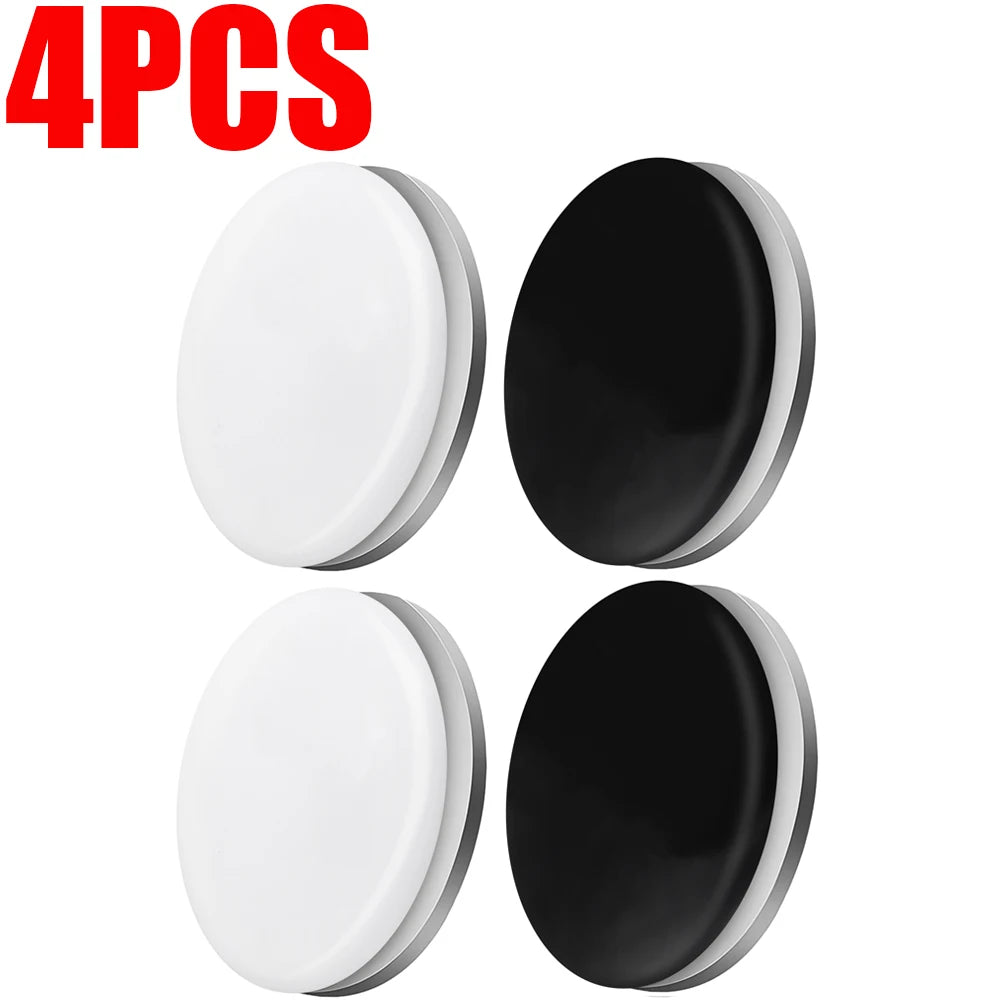 aimants réutilisables noir blanc modernes rideau douche volets polonais accessoires métal aluminium