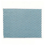 tapis cuisine gris blanc motif géométrique moderne assiettes verres couverts bol cuillère assaisonnement 50cm