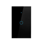 interrupteur tactile intelligent blanc moderne compatible wifi alexa google tuya led maison inteligente