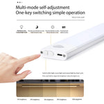 lampe led sans fil rechargeable adhésive blanc moderne induction charge usb 5v