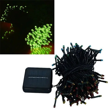 guirlande lumineuse solaire led multicolore rondes decoration exterieur jardin terrasse mariage noel