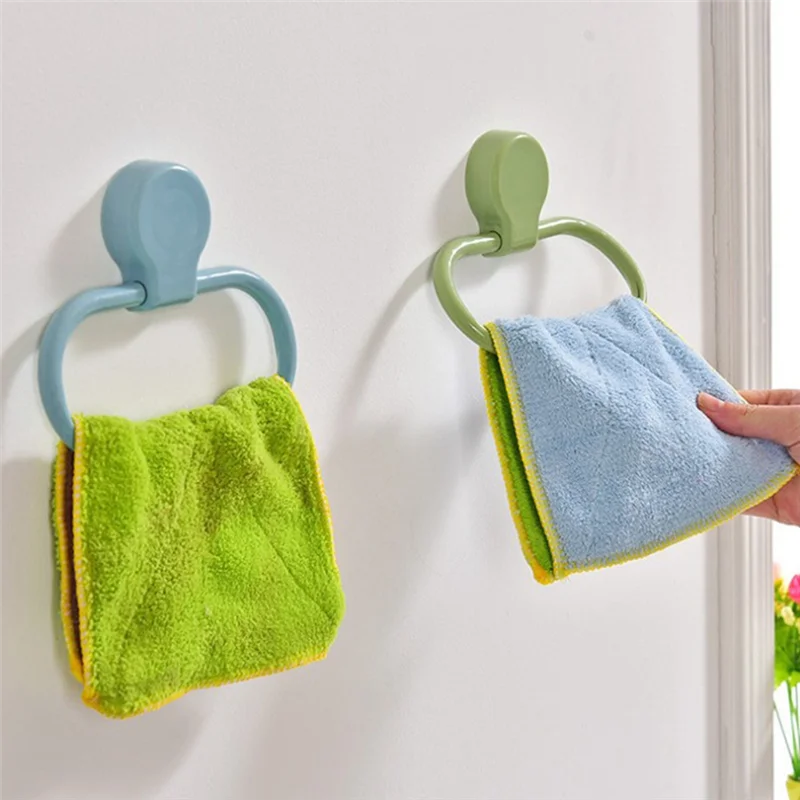 porte serviettes moderne adhésif serviettes motifs géométriques vert bleu rose minimaliste
