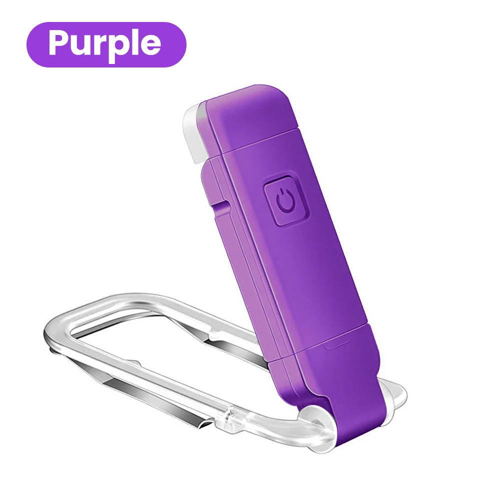 lampe lecture portable pliable rechargeable rose blanc noir clips réglable lumière moderne compact