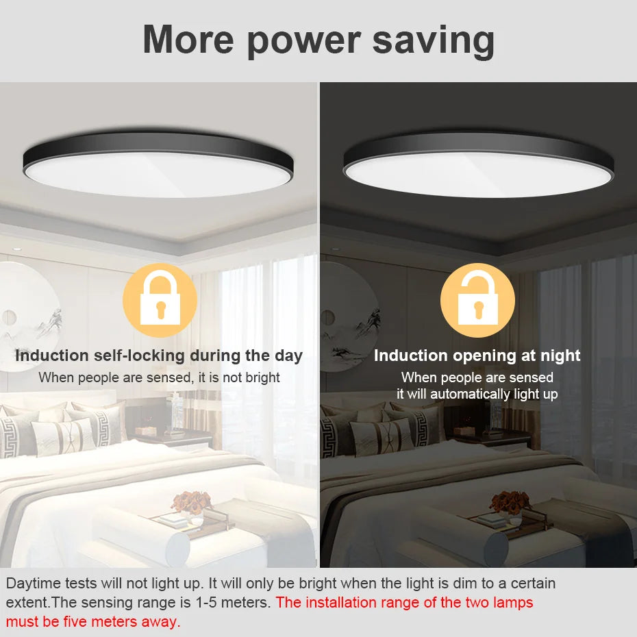 Lampe LED moderne 23cm 32cm 38cm 12W 24W 36W 48W blanc opaque