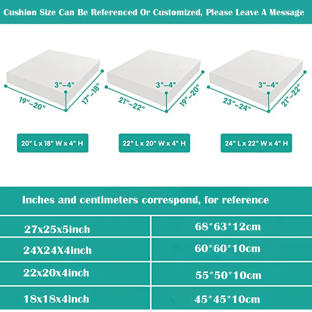 Housse de coussin avec fermeture éclair facile à installer