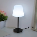 lampe table moderne noir blanche lumière ambiane tricolore chambre salon usb