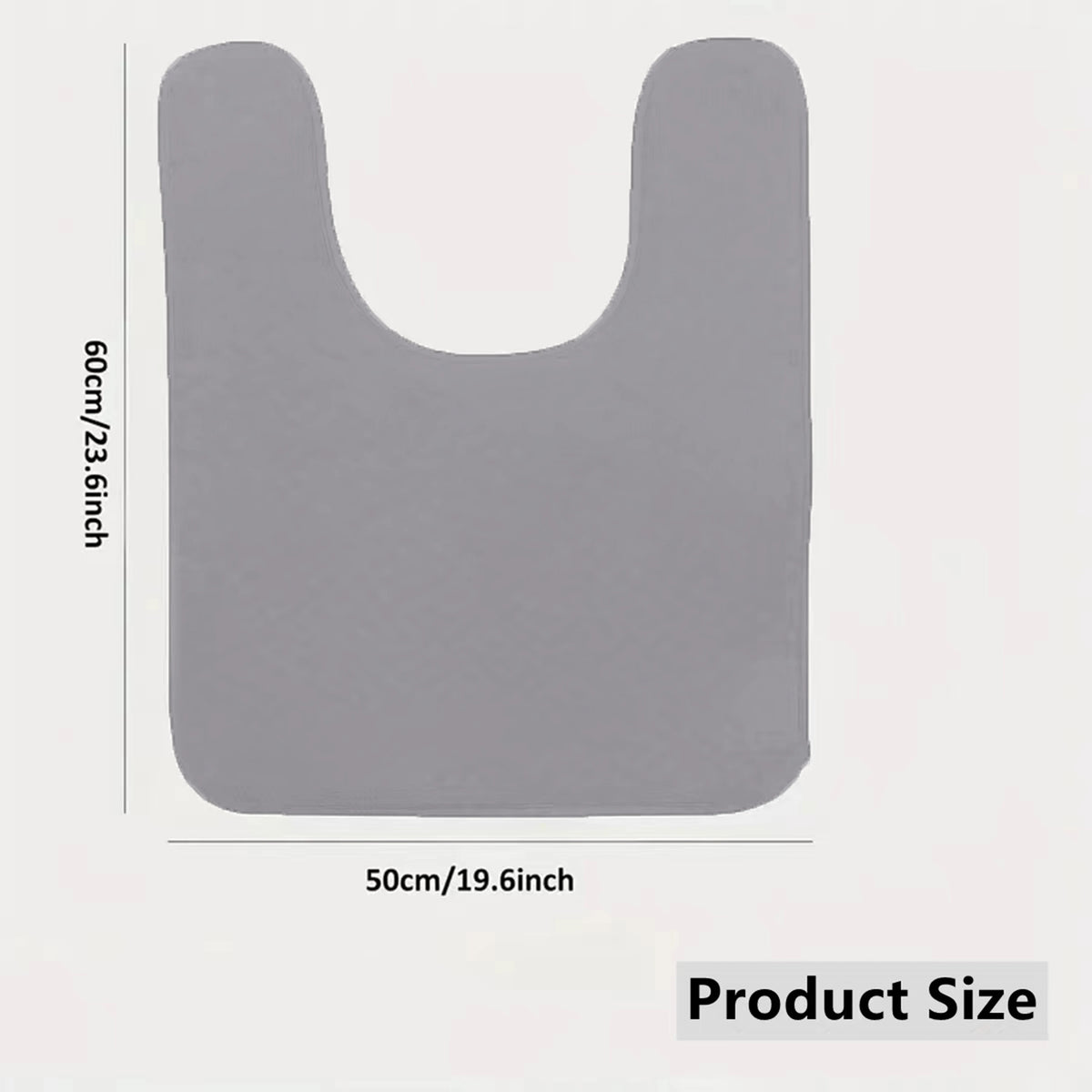 tapis toilette gris noir bleu marine velours moderne absorbant antidérapant salle bain grande taille