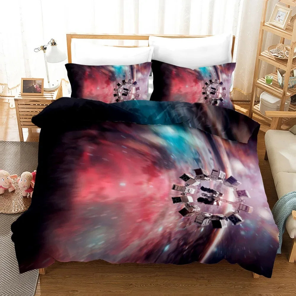 Housse de couette Star Trek 3D - sur lit