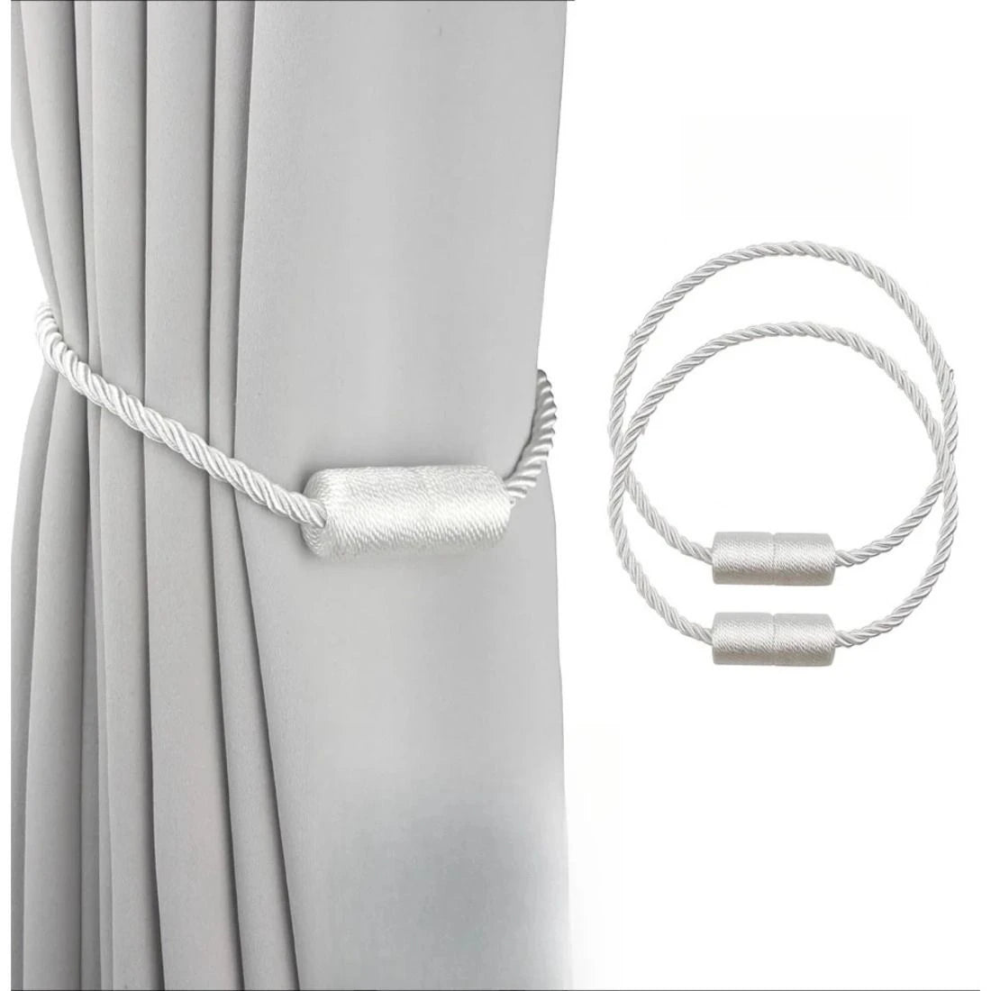anneaux rideau tissu chanvre beige modernes fixations vis 12.7cm 50cmextérieur décoration robustes élégants