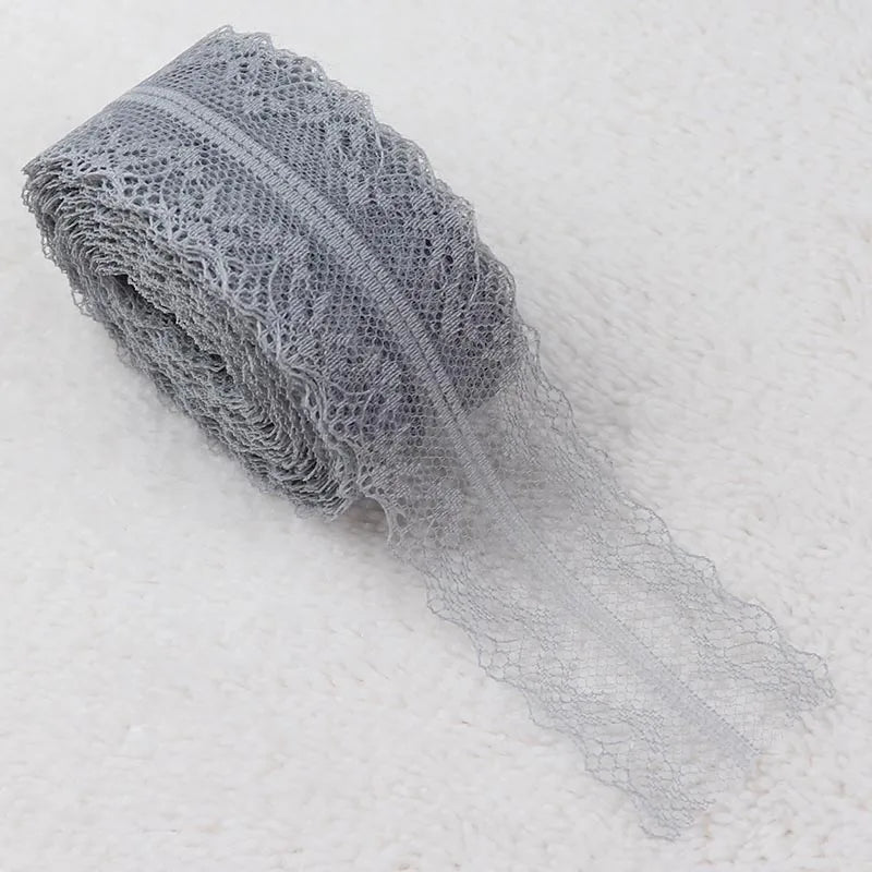 ruban dentelle filet brodé élégant décoration mariage couture tissu décoratif bordure artisanat