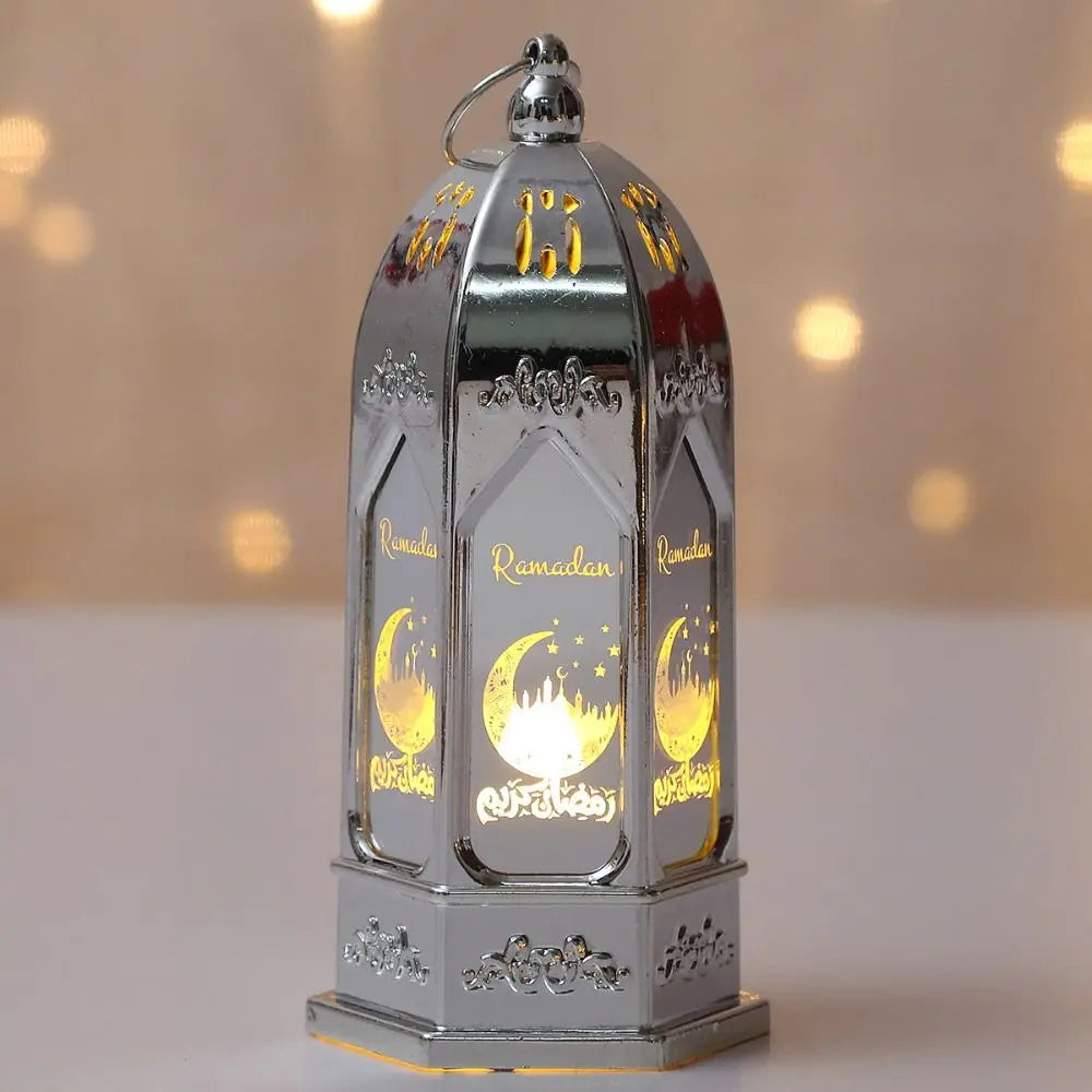 Lampe LED compacte sur table de chevet - Décoration spirituelle