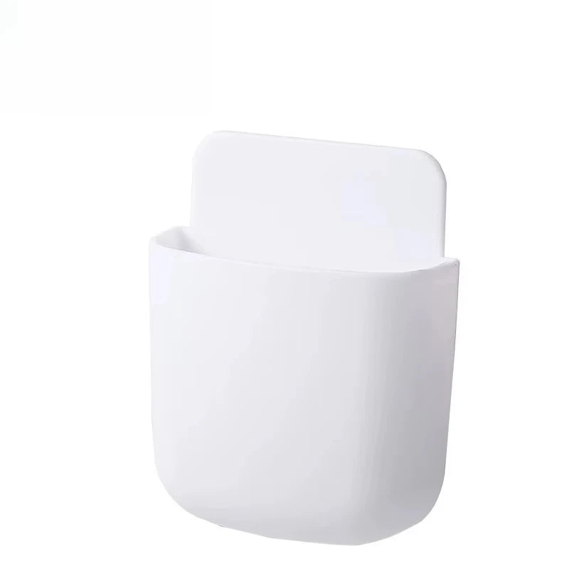 porte téléphone mural adhésif moderne couleur rouge bleu rose gris blanc matériau plastique rechargeable