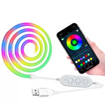 Contrôle du ruban LED via application mobile