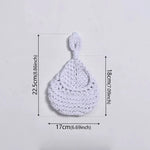 paniers rangement crochet rustique beige respectueux environnement boho chic decoration cuisine