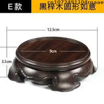 support encens bois naturel gravure décorative rustique artisanal objet religieux zen