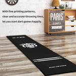 tapis jeu fléchettes antidérapant polyester durable intérieur extérieur blason Enjoy The Darts dartboard