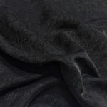 tissu coton noir texturé rayures verticales 145cm large décoration bricolage artisanal respirant plain