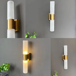 lampe murale moderne fixée mur blanc noir doré minimaliste éclairage intérieur chambre cuisine salon