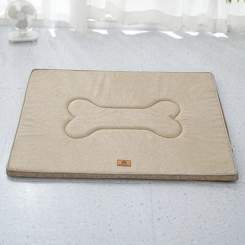 tapis imperméable chiens solide beige gris oxford moderne nettoyage xl