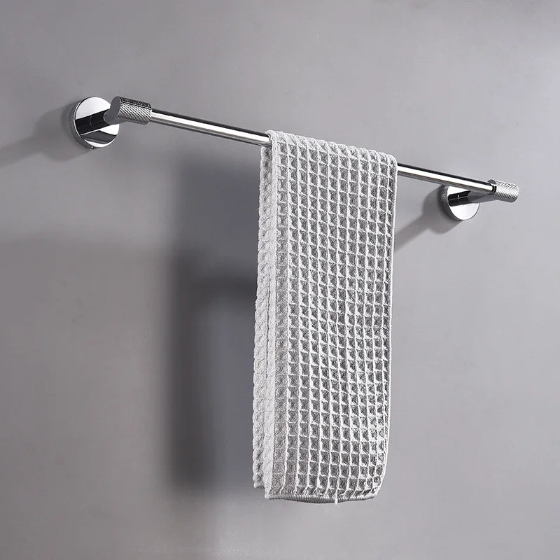 ensemble accessoires salle bain rose gold porte serviette mural crochet papier toilette métal