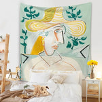 Tenture murale multicolore pour décoration intérieure