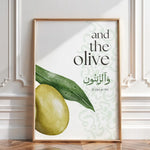 affiche abstraite figue olive art minimaliste blanc rose pâle vert violet rouge décoration mur