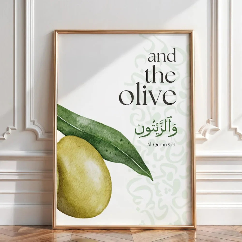 affiche abstraite figue olive art minimaliste blanc rose pâle vert violet rouge décoration mur
