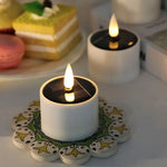 bougies led extérieures sans flamme étanches ip65 blanc modernes pièces