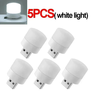 lampe usb led rechargeable blanc moderne compact lecture nuit sans fil 10pcs mix
