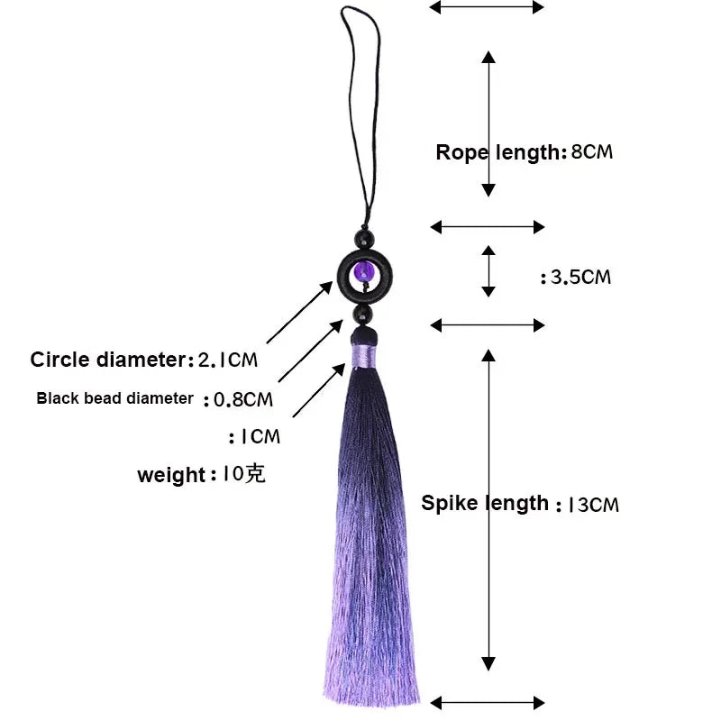 épingle cheveux fil soie violet rouge bleu rose décoration artisanat fait main