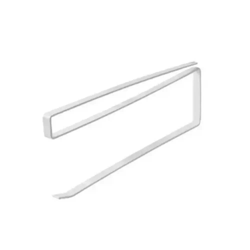 porte serviettes moderne acier inoxydable blanc noir motifs nourriture clips salle bain cuisine