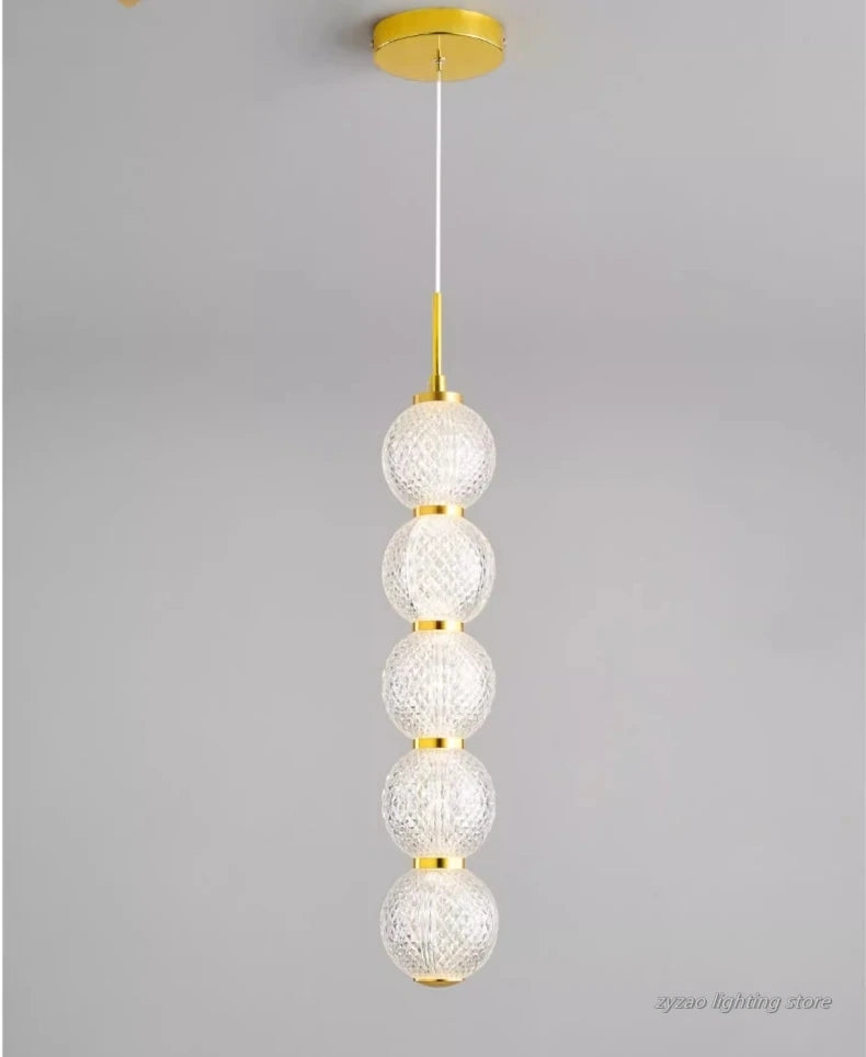 suspension lumineuse pendentif géométriques blanc doré moderne or adjustable chambre salon