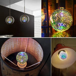 lampe led multicolore effet fibre optique moderne base bois intérieur éclairage événement